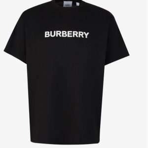 CAMISETA BURBERRY BÁSICA NEGRA