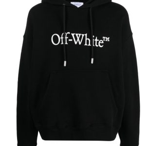 SUDADERA OFF WHITE NEGRA